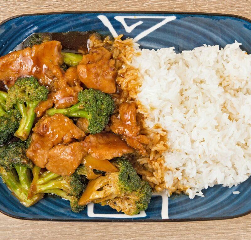 Chicken Broccoli Over Rice