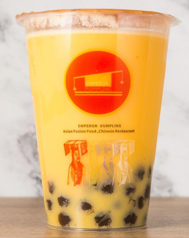 Mango Bubble Milk Tea