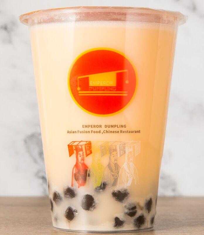 Peach Bubble Milk Tea