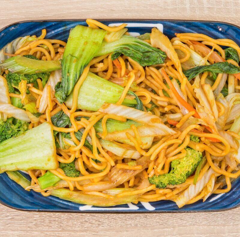 Veggie Pan Fried Lo Mein