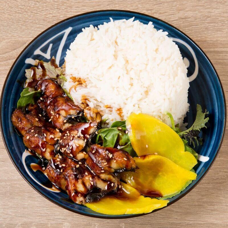Grilled Eel Over Rice